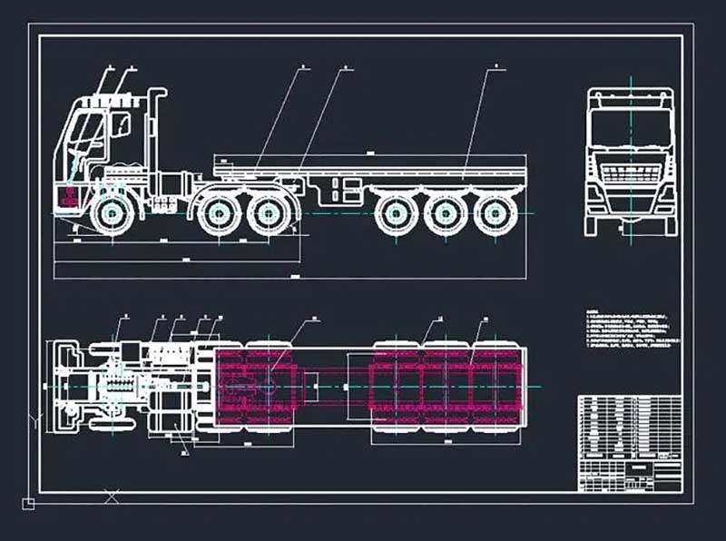 Semirremolque de valla Fence Semi Trailer