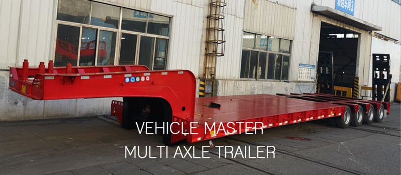 Remorque de camion multi-essieux Multi-Axle Truck Trailer