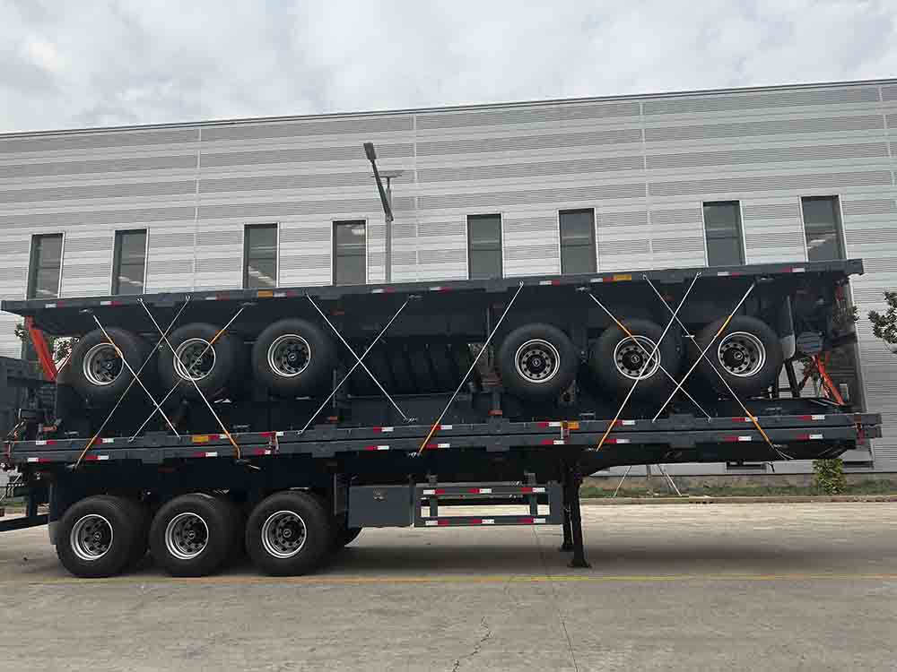 Remolque de plataforma plana de 53 pies Flatbed 53 ft Trailer