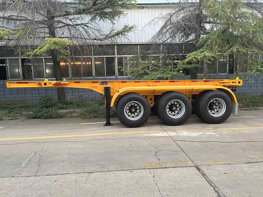 Remolque esquelético de 3 ejes 3 Axles Skeletal Trailer