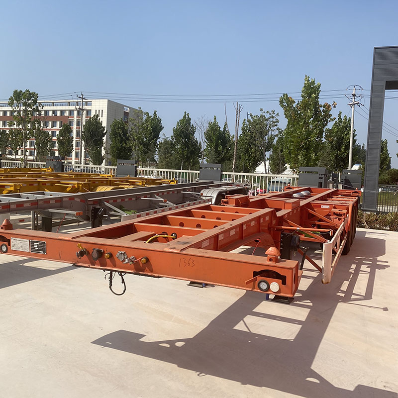 Remorque Châssis Conteneur 40 pieds Container Chassis Trailer 40ft