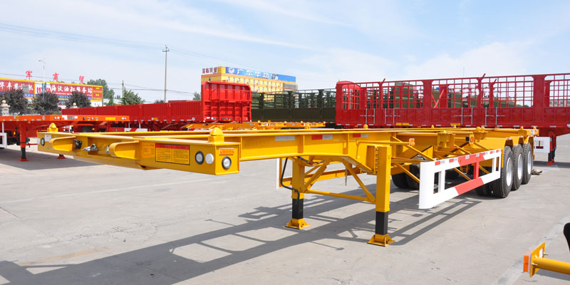 Semirremolque esquelético de 45 pies 45ft Skeletal Semi Trailer