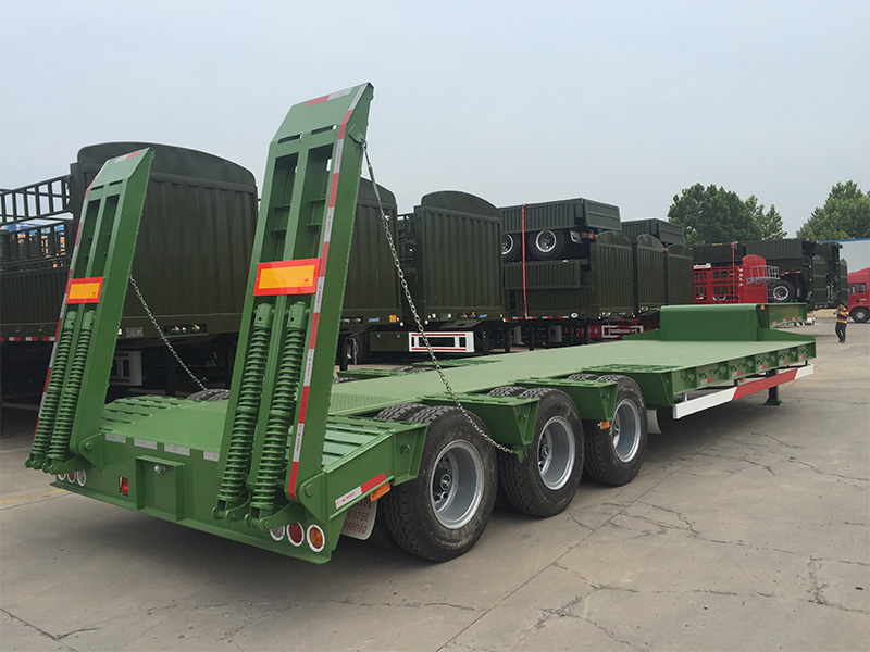 Remolque de plataforma baja Lowboy Trailer