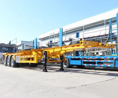 Semi-remorque squelette