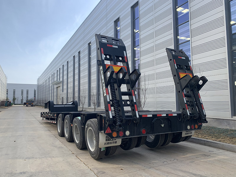Semi-remorque surbaissée Low Bed Semi Trailer
