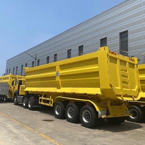 Remorque à benne basculante End Dump Trailer
