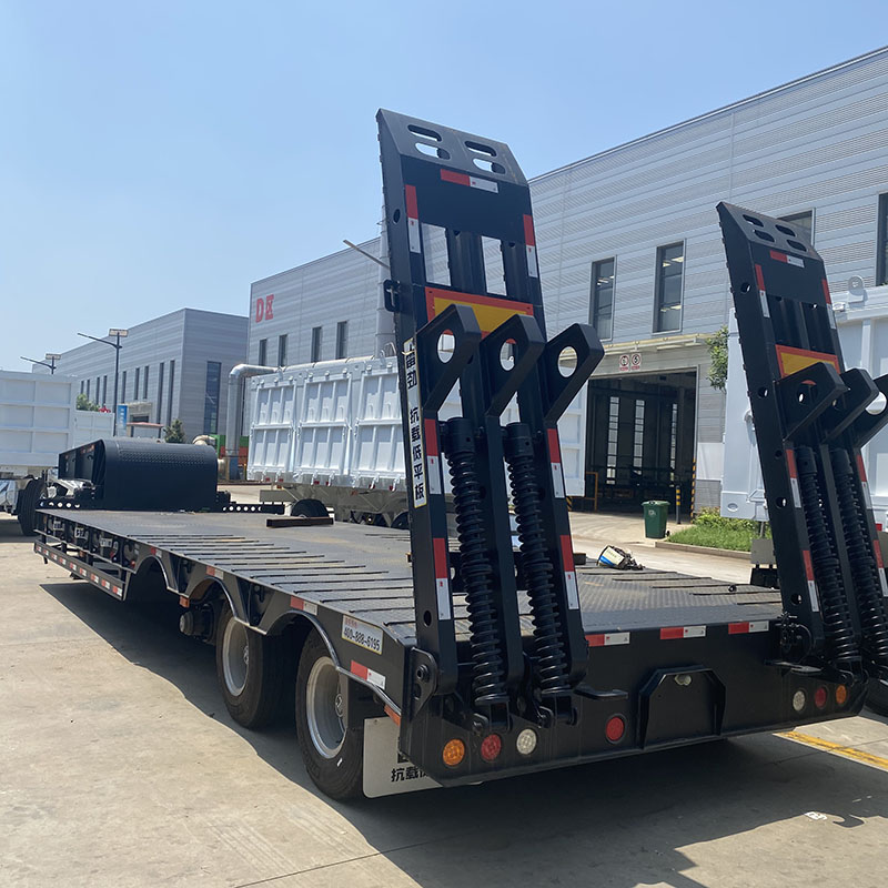 Remorque surbaissée de 30 tonnes 30 Ton Lowbed Trailer