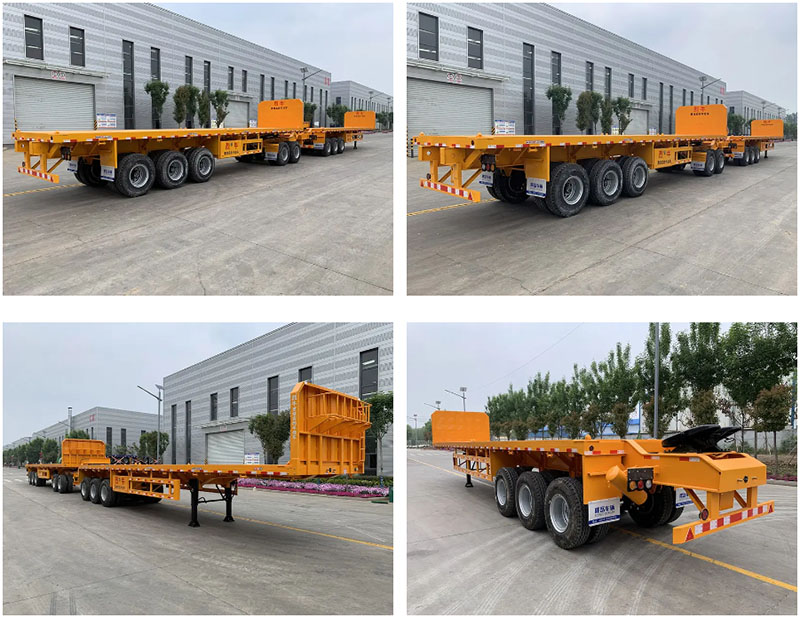 Remorque à plateau Interlink Interlink Flatbed Trailer