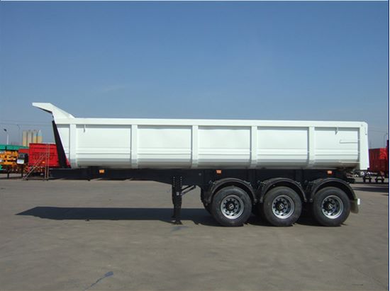 Remorque à benne basculante End Dump Trailer