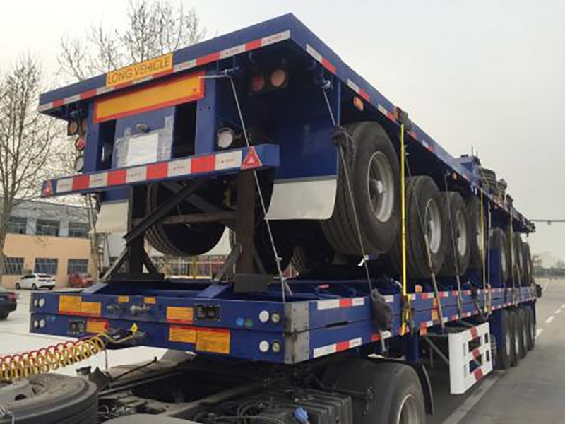 Бортовые прицепы-контейнеровозы Flatbed Container Trailers