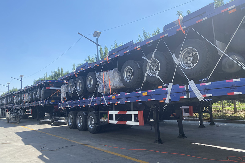Remorque à plateau de 48 pieds 48 Feet Flatbed Trailer