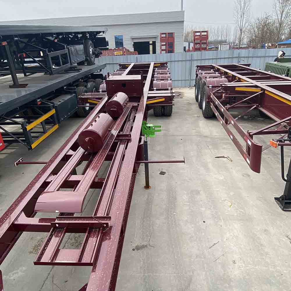 Container chassis trailer Container chassis trailer