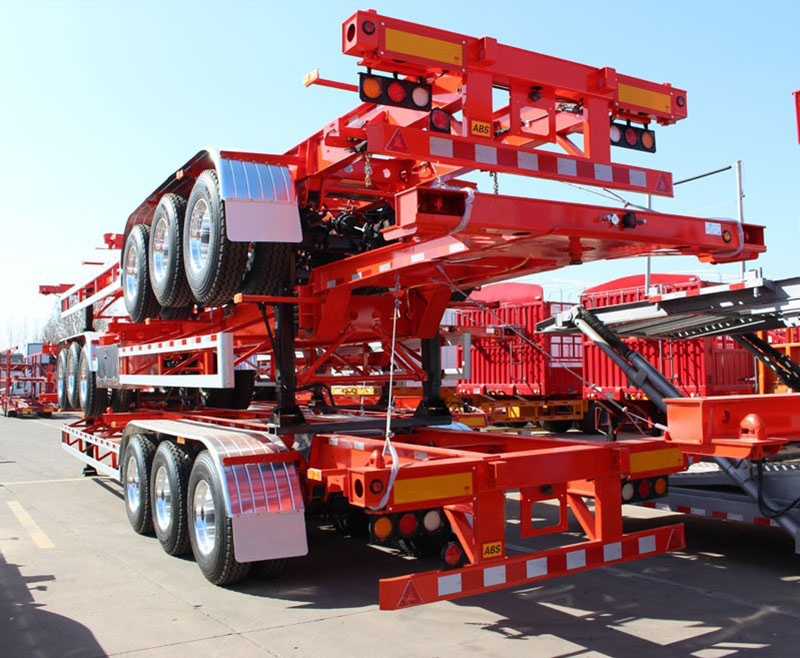 Semi-remorque squelette Skeleton Semi Trailer