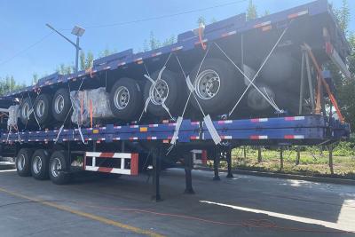 Remolques de contenedores de plataforma