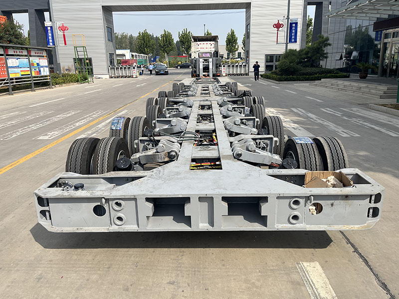 Remolque de cama baja modular Modular Lowbed Trailer