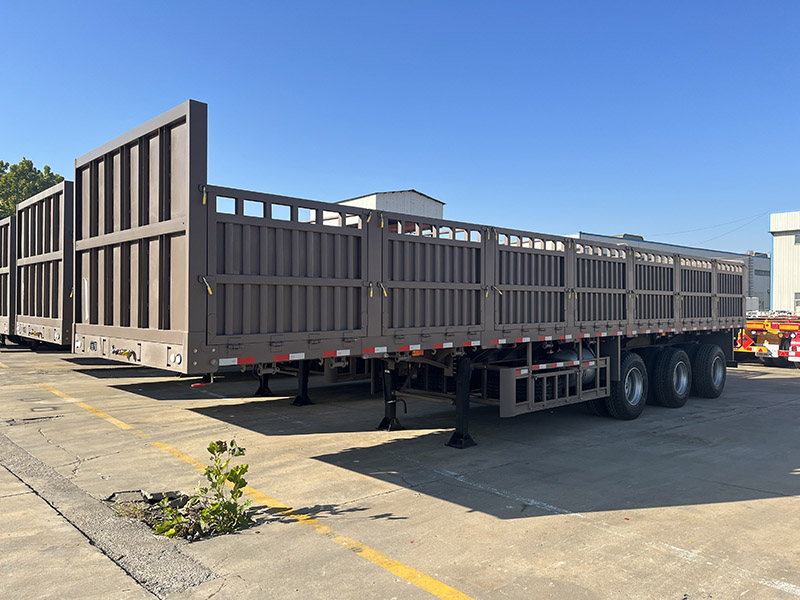 3-осный полуприцеп с боковой стенкой 3 Axles Side Wall Semi Trailer