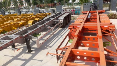 Skeleton Container Semi Trailer Skeleton Container Semi Trailer