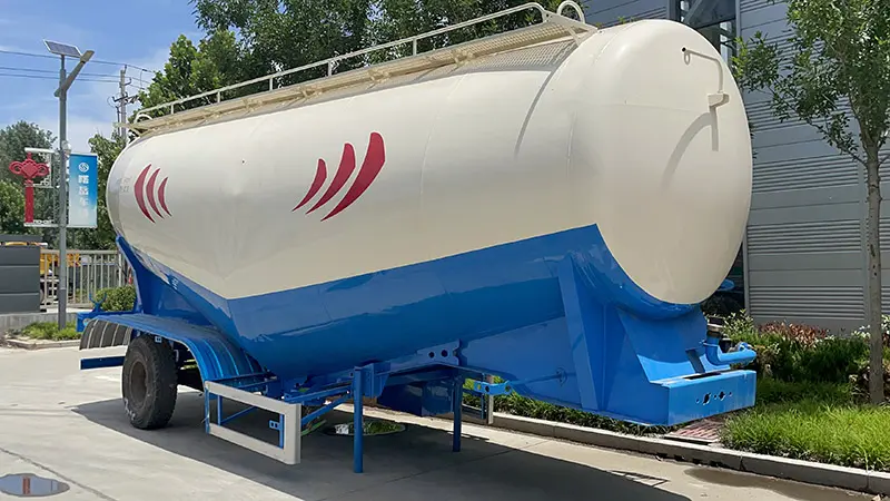 Tri Axle 35CBM Cement Tanker Trailer