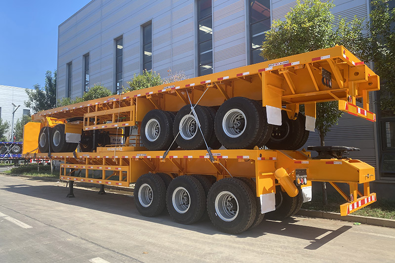 Бортовые прицепы 40 футов Flatbed Trailers 40ft