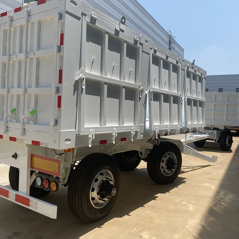 2-осные самосвальные прицепы 2 axle tipper trailer