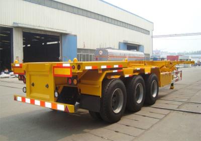 Remorque squelette de conteneur de 20 pieds