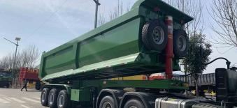 Special offer for rear dump semi trailer, only these two units, great discount!