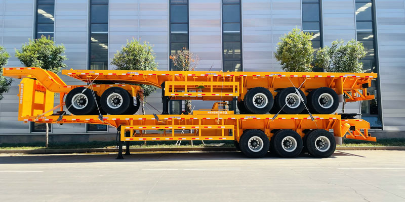 Personalice los semirremolques de plataforma Customize Flatbed Semi-Trailers