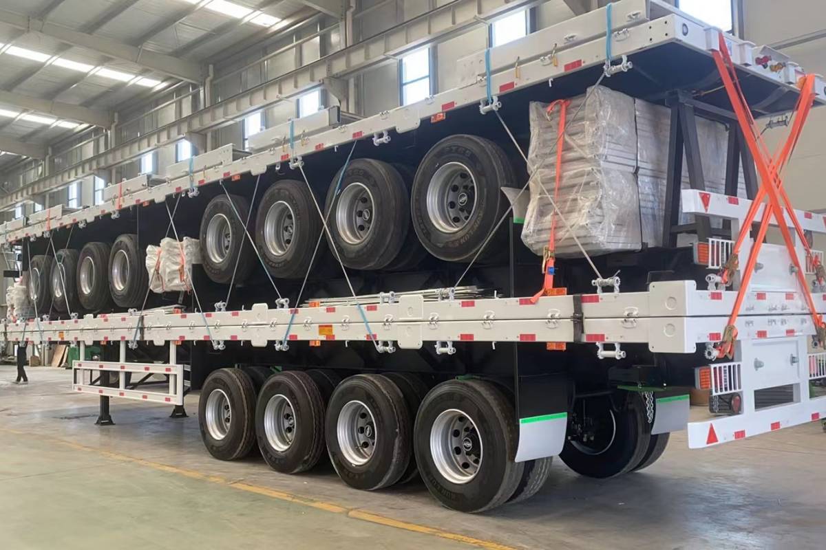 flatbed semi trailer flatbed semi trailer