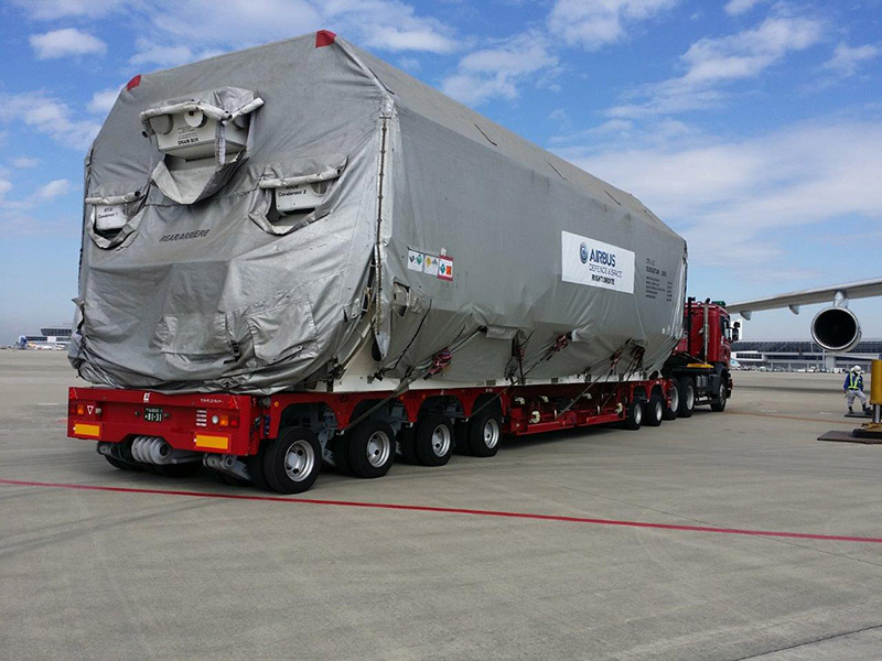 Semirremolque de caja baja de 4 ejes alto bajo alto High Low High 4 Axle Lowbed Semi Trailer