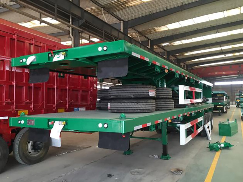 Бортовые прицепы-контейнеровозы Flatbed Container Trailers