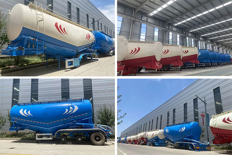 Remolque de cemento a granel Bulk Cement Trailer