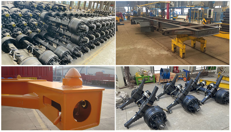 Principales caractéristiques et avantages de la remorque à châssis de conteneur Key Features and Advantages of Container Chassis Trailer