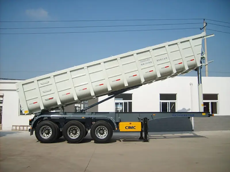 Semi-remorque à benne basculante Dump Semi Trailer