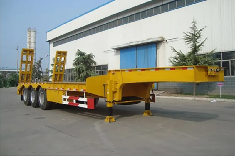 Semi-remorque surbaissée Lowbed Semi Trailer
