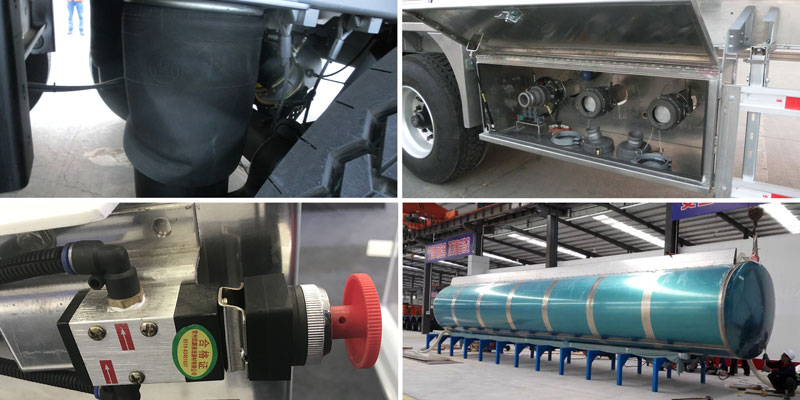 Remolque cisterna de acero inoxidable Stainless Steel Tank Trailer
