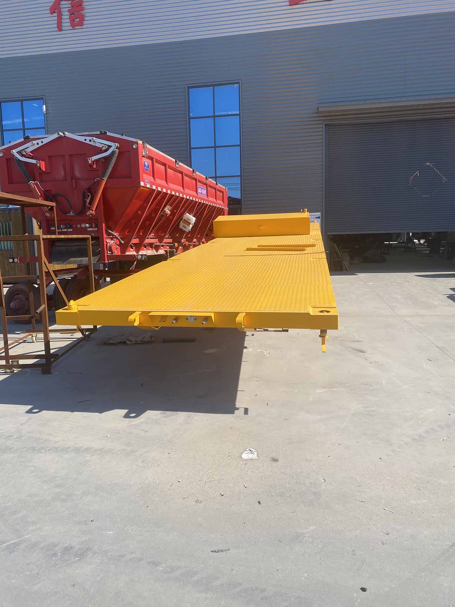 Remorque à plateau de 30 pieds 30 ft Flatbed Trailer