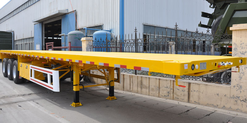 Reboque plano de 45 pés 45ft Flatbed Trailer