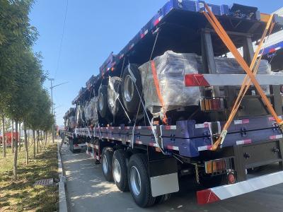 Remolque de plataforma de 53 pies