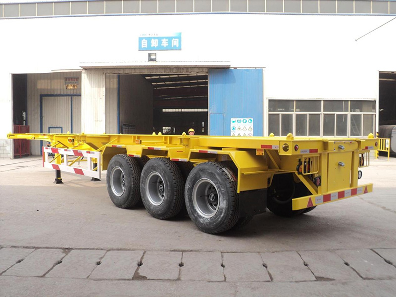 remolque contenedor esqueleto skeleton container trailer