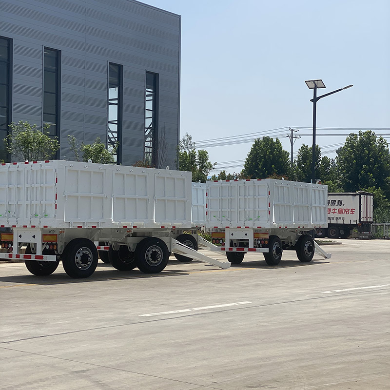 2-осный самосвальный прицеп 2 axle Tipper Trailer