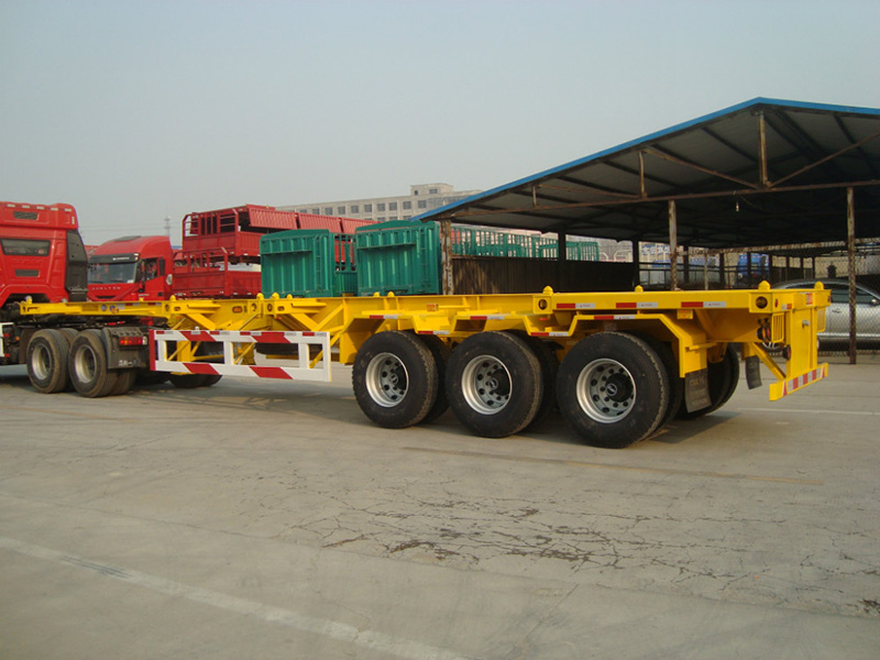 remolque contenedor esqueleto skeleton container trailer