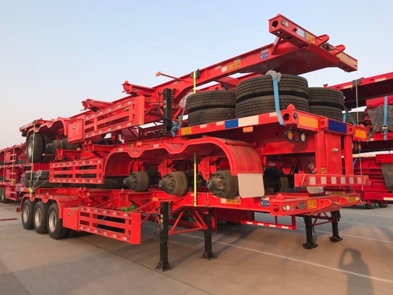 Semi-remorque squelette Skeleton Semi-trailer