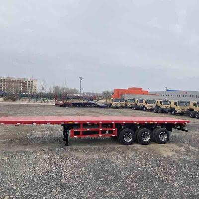 Semirremolque de plataforma de 45 pies