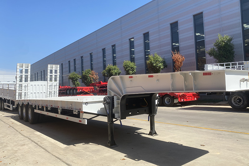 Semi-remorque surbaissée Low Bed Semi Trailer