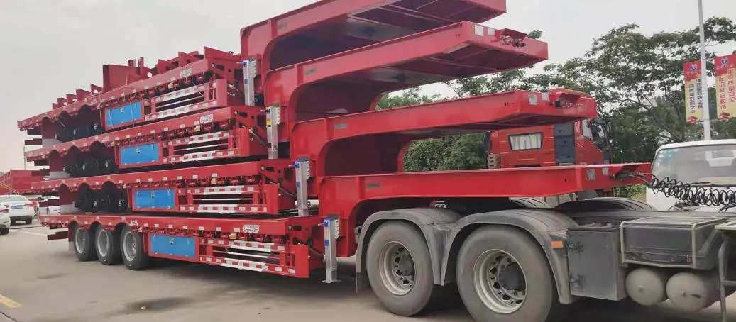 20 units lowbed trailers were sent to Ghana