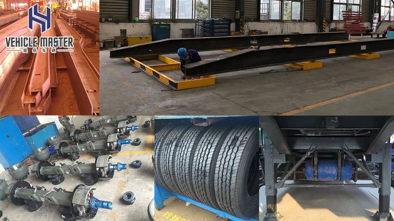 Personalice los semirremolques de plataforma Customize Flatbed Semi-Trailers