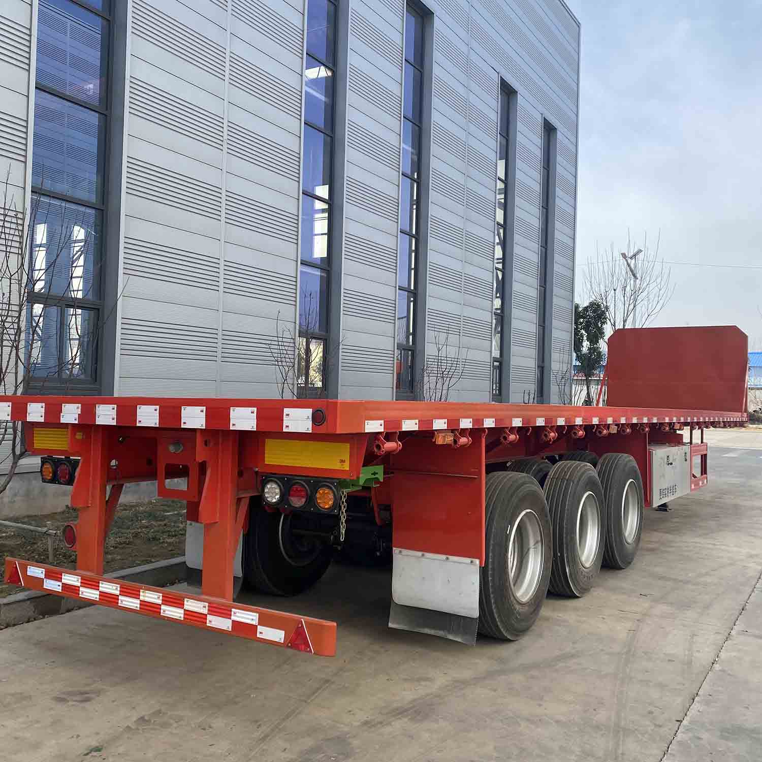 Remorque à plateau 48 pieds Flatbed Trailer 48 ft