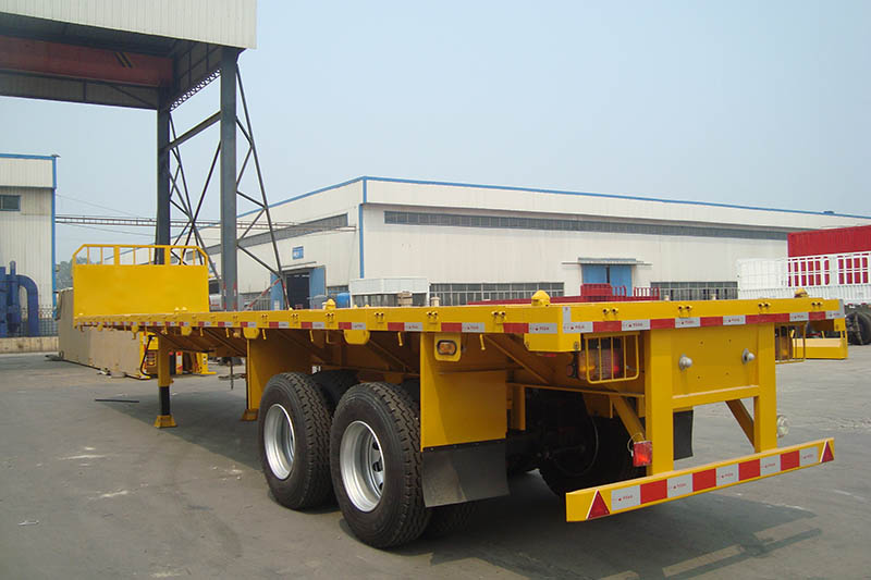 Reboque plataforma de 50 toneladas 50 ton Flatbed Trailer