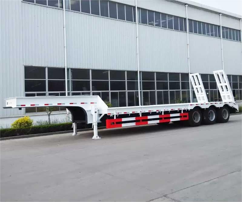 Remorque surbaissée de 40 tonnes 40 Ton Lowboy Trailer