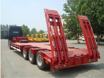 Remolque de plataforma baja